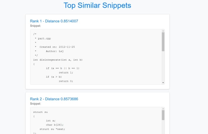 Semantic Code Search